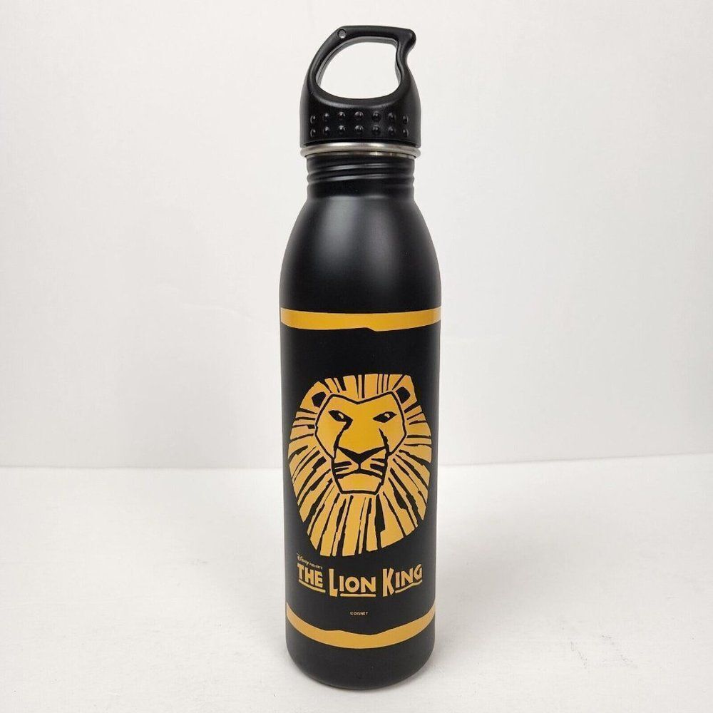 Disney Lion King on Tour Black Stainless Steel Water Bottle 24 Oz 201